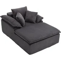 ANYSUN Relaxsessel Cord-Schlafsofa,Loungesessel,Gästebetten,Loungesofa (Bequemes Einzelsitz-Bodensofa, mit 2 Kissen,Lesesessel bequem), Perfekt für Wohnzimmer, Schlafzimmer, Jugendzimmer, Gästezimmer