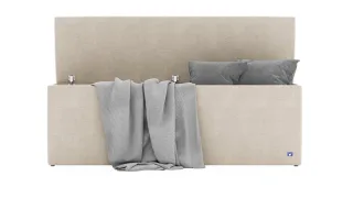 BRUNO Betttruhe 160cm in Beige | zusätzlicher Stauraum & elegantes Design