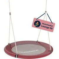 Nestschaukel Lounge 90 rot