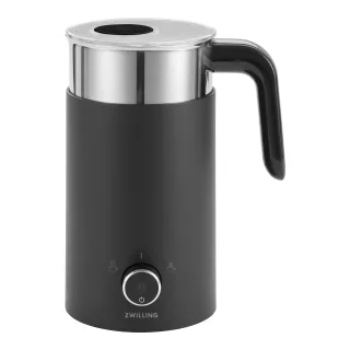 ZWILLING Enfinigy Milchaufschäumer, 400 ml, Schwarz