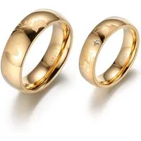 Firetti Partnerring Schmuck Geschenk "LIEBE" Earth, mit oder ohne Zirkonia (synth)