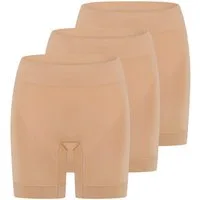 Schiesser Panty 3er Pack Classic Seamless (Spar-Set, 3-St) Shaping-Maxi-Longpant - Figurformend - Nahtlos für unsichtbaren Look