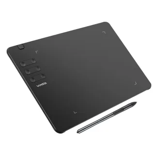 VINSA T605 Graphics Drawing Tablet 170x107mm Working Area 8 Pen Nibs Art Creation Sketches with 8192 Levels Pressure Bat