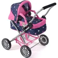 CHIC2000 Puppenwagen Smarty, Mini-Kuschelwagen, mit herausnehmbarer Tragetasche