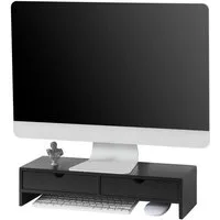 SoBuy Monitor-Halterung BBF02, Schreibtisch Organizer Bildschirmerhöhung Monitor Ständer, (Bildschirm Ständer Monitorerhöhung Bildschirmerhöher Monitorständer)