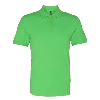 Asquith & Fox Herren Kurzarm-Poloshirt (Limette)