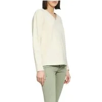 s.Oliver V-Ausschnitt-Pullover in melierter Optik