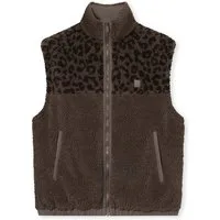 Johnny Urban Fleeceweste Bryson wendbare Teddyweste (1-tlg) Weste zum Wenden, Gemütlicher Materialmix mit Nylon & Sherpa Fleece