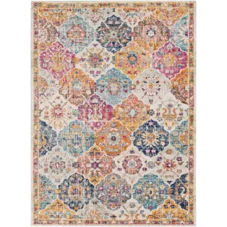 Livabliss Vintage-Teppich, Mehrfarbig, Orange, Textil, Orientalisch, Rechteckig, 160x220 cm, Oeko-Tex® Standard 100, in verschiedenen Größen erhältlich, Teppiche & Böden, Teppiche, Vintage-Teppiche