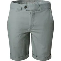 TIMEZONE Chinoshorts Slim Fit Shorts verdeckter für Herren Baumwolle, Leinen Slim Fit Einfarbig atmungsaktiv Casual-Style