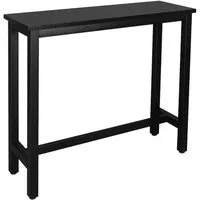 Woltu Bartisch (1-St), Metallgestell, Tischplatte aus MDF, 120x40x100cm