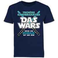 Shirtracer T-Shirt Das Wars Kindergarten Tschüss Kita Einschulung Junge Schulanfang Geschenke