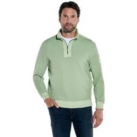 Engbers Sweatshirt Herren Sweatshirt mit Zipper, Hellgruen