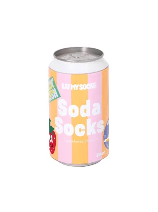eat my socks - Socken - Soda Strawberry pink/orange - Gr. - OS