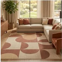 Tapiso Designteppich WISP, Höhe: 7 mm, Wohnzimmer, Schlafzimmer