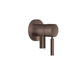 Dornbracht UP-Einhandbatterie mit Abdeckplatte SERIENSPEZIFISCH 36046660 Dark Bronze gebürstet,36046 36046660-43