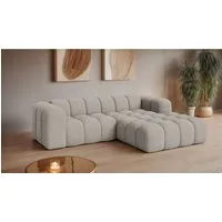OTTO home Ecksofa KALLIE L-Form, 248 cm - OTTO. Verlässliche Qualität., Bubble Optik, moderne Steppung, hoher Sitzkomfort