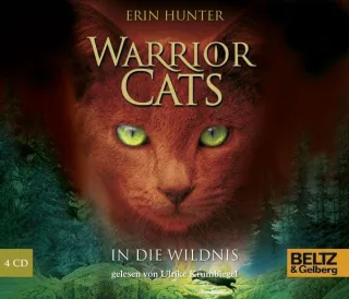 Warrior Cats. In die Wildnis: I Folge 1 gelesen von Ulrike Krumbiegel 4 CDs in der Multibox Laufzeit ca. 5 Std. (Beltz & Gelberg - Hörbuch)