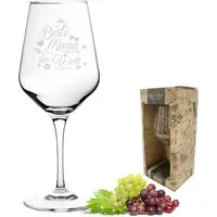 3forCologne Weinglas 3forCologne Weinglas beste Mama Souvenir Deutschland Geschenkidee Muttertag, Vatertag, Gastgeschenk Inklusive Geschenkbox MADE IN GERMANY
