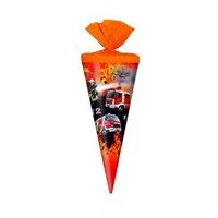 Livepac Office Schultüte Schultüte / Zuckertüte / Länge: 25cm / rund / "Feuerwehr"