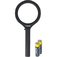 Velamp LED Taschenlampe Lupe mit LED-Beleuchtung und 3fach Vergrößerung mit 12 LEDs, IN287, i