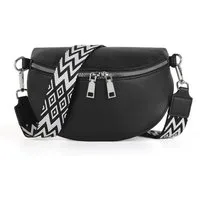 TAN.TOMI Schultertasche Damen Bauchtasche Gürteltasche Umhängetasche Crossbody-Bag Hüfttasche, als Schultertasche tragbar mit Verstellbare Schultergurte