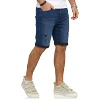 Jack & Jones Jeansshorts JJIRICK JJIINFINITY SHORTS Kurze Jeanshose im 5-Pocket-Stil Casual Denim Pants mit Waschung