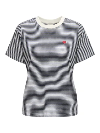 JDY - JDYPISA LIFE S/S PRINT TOP JRS NOOS Cloud Dancer - Gr. - M