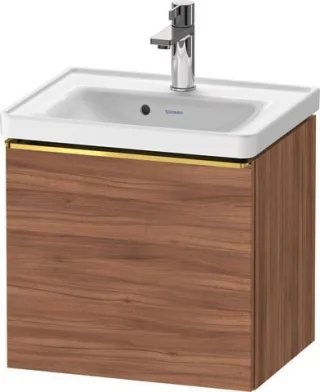 Duravit D-Neo Waschtischunterbau wandhängend Nussbaum Matt 484x372x440 mm - DE4248034790000 DE4248034790000