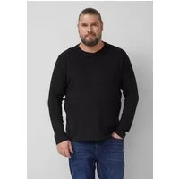 s.Oliver Langarmshirt T-Shirt Weiches Langarmshirt aus Baumwolle