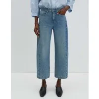 someday 7/8-Jeans Cellma cropped Mid Rise, 5-Pocket-Design mit verdecktem Zip-Fly