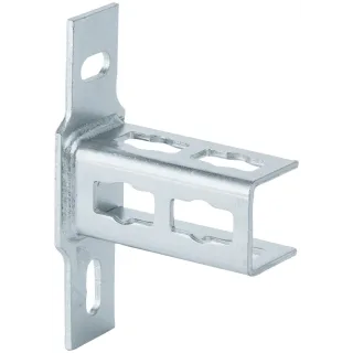 Fischer Sattelflansch PSFQ 41 zinklamellenbeschichtet - 542723