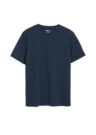 s.Oliver - T-Shirt blau - Gr. - XXL