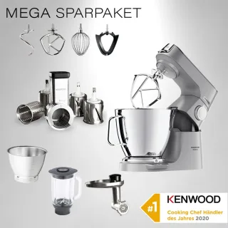 Kenwood Küchenmaschine Titanium Chef Baker XL Silber KVL85.224SI -...