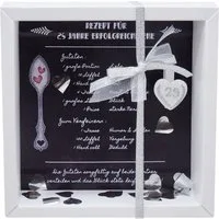 ZauberDeko Geschenkbox Geldgeschenk Verpacken Silberhochzeit Geschenk Rezept für 25 Jahre Ehe