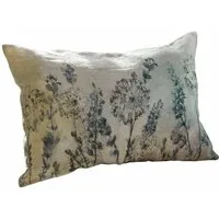 Mirabeau Kissenhülle Kissenhülle Lusse beige/blau