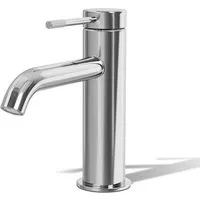 Alphabath Waschtischarmatur (Set, Einhebelmischer mit einem 3/8"-Zoll-Kompressionsschläuche) Messing gefertigt,Keramikkartuschen,mit EPDM-Innentube ausgestattet