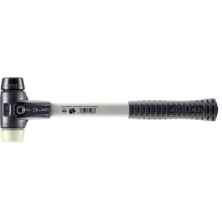 HALDER SIMPLEX - Schonhammer mit verstärktem TE-Gehäuse und Fiberglasstiel, Gummikomposition / Nylon - 3728.030