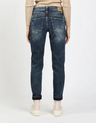 GANG Damen Jeans 94ADELA - relaxed fit Jeans blue-black vint