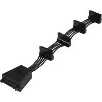 CP06 4x SATA, Y-Kabel schwarz