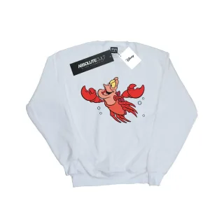 Disney - "The Little Mermaid Sebastian Bubbles" Sweatshirt für Damen (Weiß)