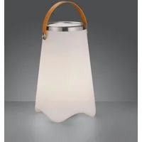 Reality Leuchten LED Außen-Tischleuchte JAMAICA, Bluetooth-Lautsprecher, Farbwechsel, LED fest integriert, Farbwechsler, Outdoor-Sektkühler