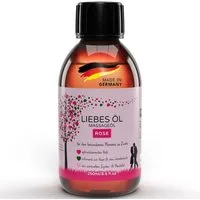 MakeLove Massageöl Sinnliches Liebesöl Pflegeöl für Partnermassagen & Ganzkörper-Massagen 250ml, Rose