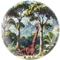 Seltmann Weiden Frühstücksteller Teller rund 19 cm, (1 St), Frühstücksteller mit Dino - Design