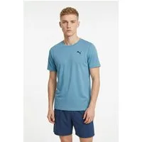 PUMA Trainingsshirt M TAD ESSENTIAL POLY TEXTURE TEE Trainings-T-Shirt, mit Rundhalsausschnitt, mit Kurzarm