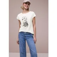 STREET ONE Shirttop Sommershirt mit Print