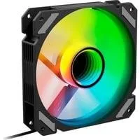 SHARK Mirror RGB PWM REVERSE, Gehäuselüfter schwarz, 120 mm