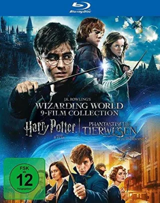 9-Film-Collection: Harry Potter und Phantastische Tierwesen [Blu-ray]