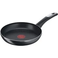 Tefal Bratpfanne Hard Titanium Essential, Titanium Antihaftversiegelung, Aluminium, kompatibel mit Gas-/Elektro-/Keramikherden, nicht induktionsgeeignet