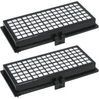Trade-Shop HEPA-Filter 2x passend für Miele SF-AH30 SF-AA30 SF-HA30 SF-AAC30 7226140 7226160, Allergikerfilter / Hygienefilter mit Aktivkohleschicht